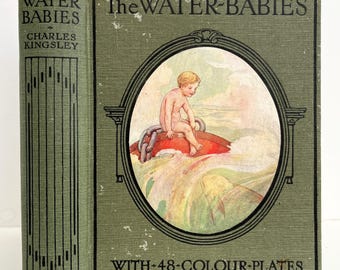 Los niños del agua, de Charles Kingsley - Edición vintage de la década de 1920