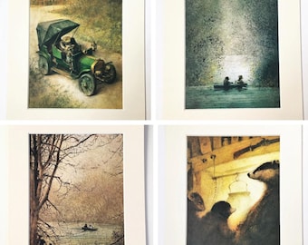 10 Wind in the Willows Large Mounted Colour Print by Robert Ingpen - You Choose
