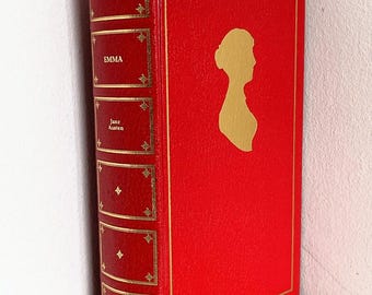 Emma de Jane Austen - Edición especial - Encuadernación decorativa de lujo