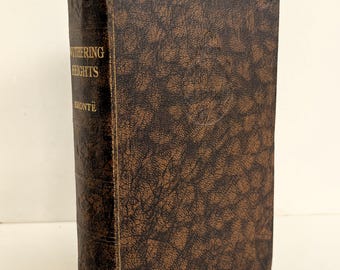 Cumbres Borrascosas de Emily Brontë - Edición vintage de la década de 1930