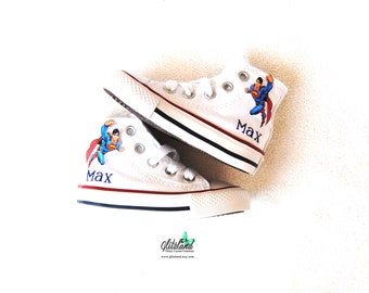 superman converse infant