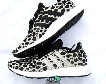 adidas swift run leopard print