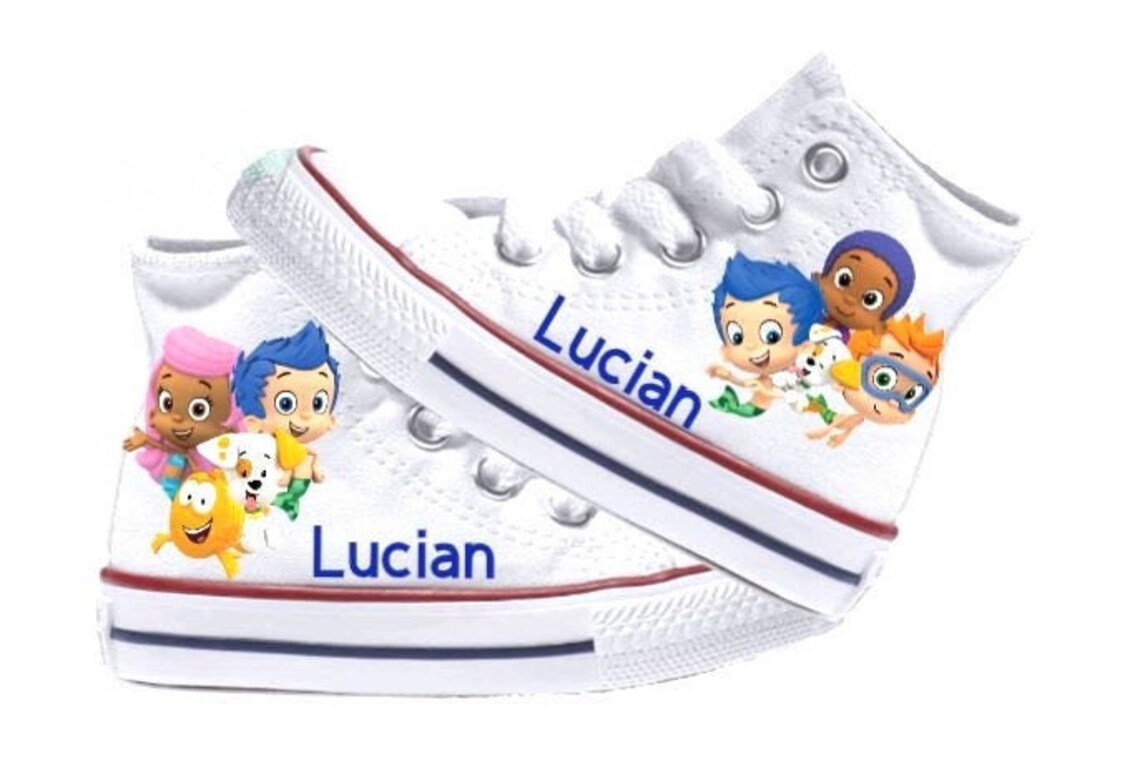 Bubble Guppies High Top Shoes Infant Toddler Sizes. Etsy