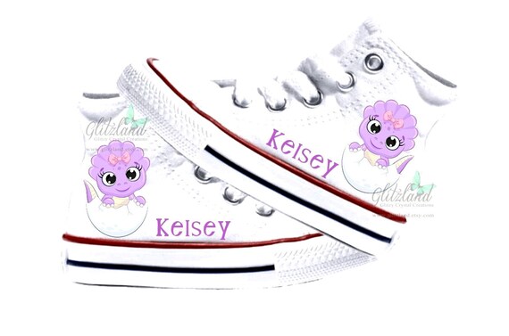 infant dinosaur converse