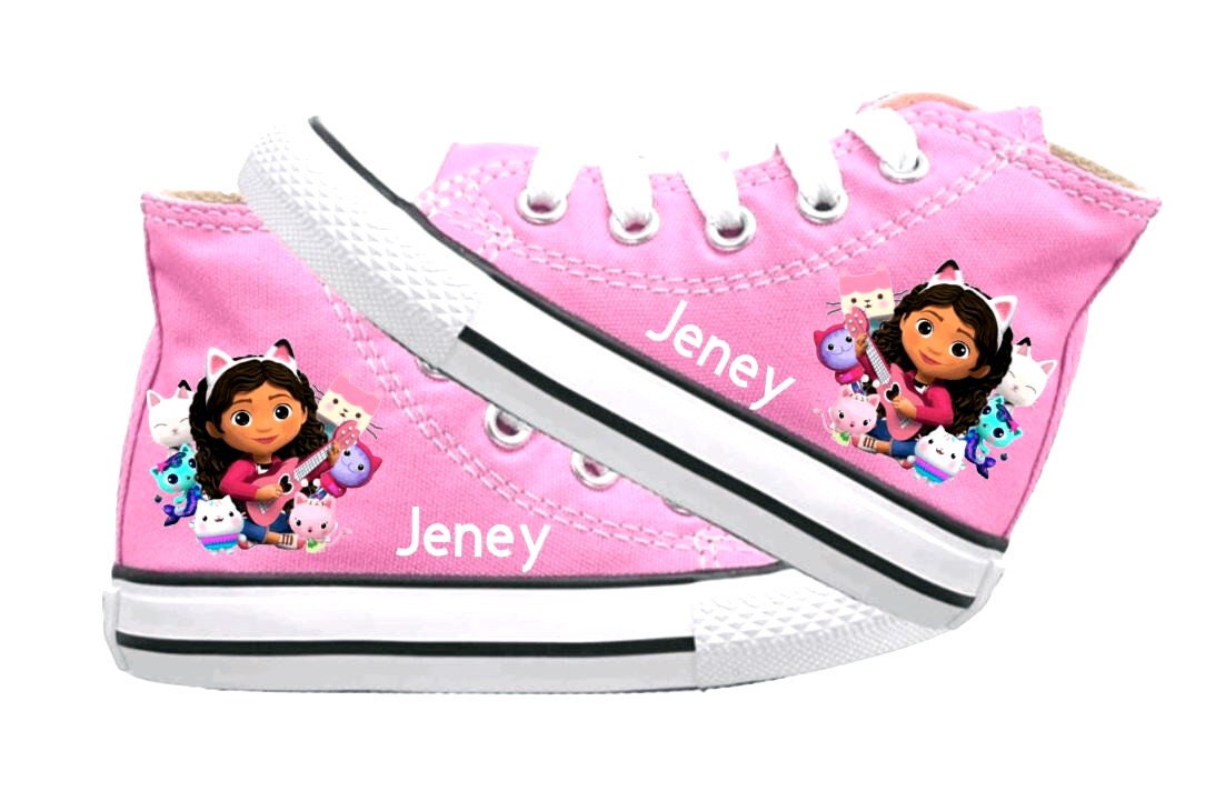 Gabby Dollhouse Shoes Converse High Top Shoes Infant Toddler - Etsy  Australia