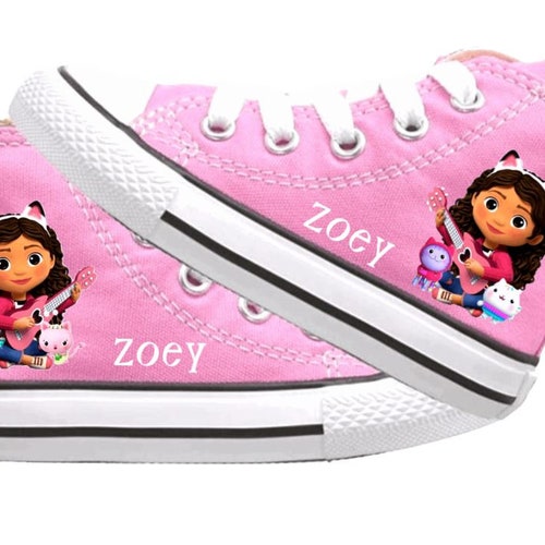 Gabby's Dollhouse Shoes Converse High Tops Personalized Etsy