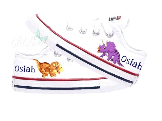 infant dinosaur converse