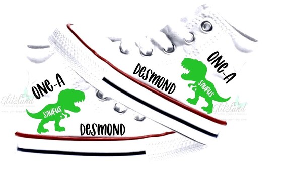 infant dinosaur converse