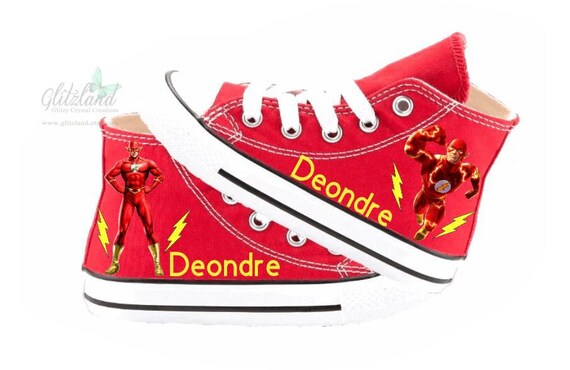 Flash Shoes Converse High Top Shoes Infant Toddler Little Kid - Etsy  Australia