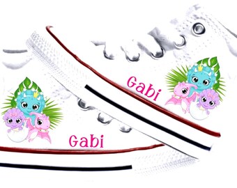 dinosaur velcro converse