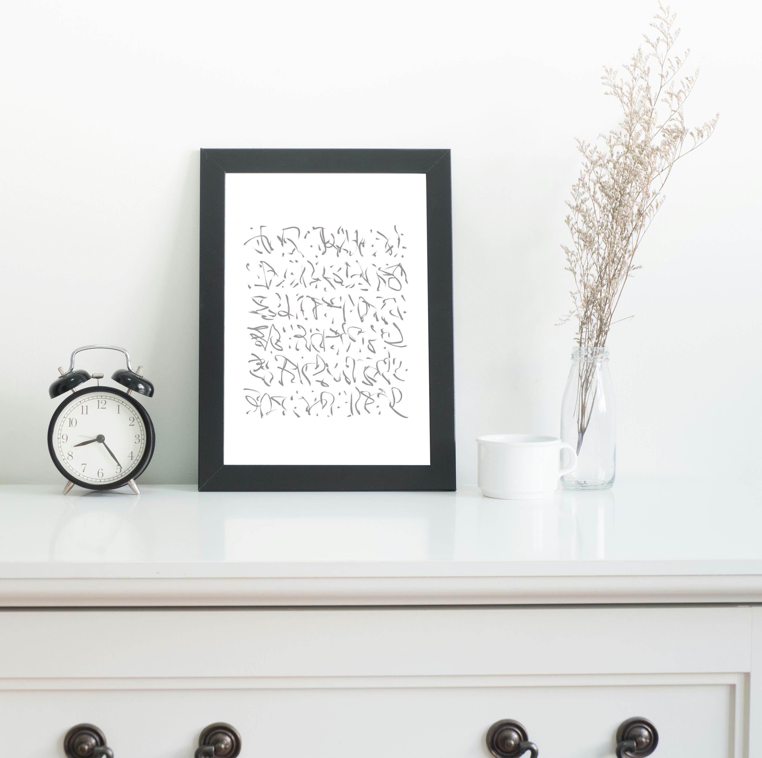 Calligraphy Poster 20x30cm/30x40cm/40x50cm/50x70cm - Etsy