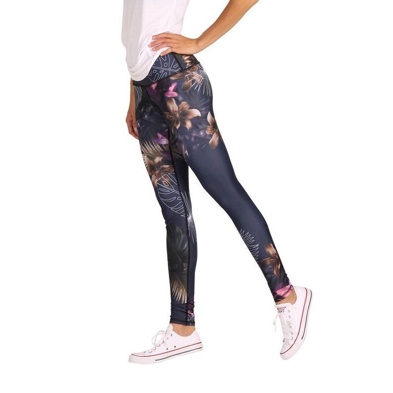 yoga pants made from recycled water bottles