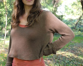 Cedarwood Sweater / Organic Cotton and Hemp