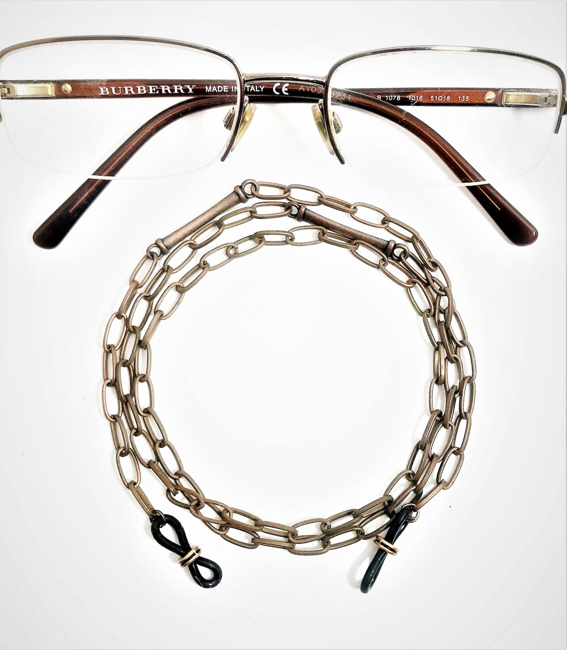 Copper Eyeglass Chain 2634 Mens Glasses Chains Etsy