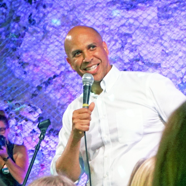 CORY BOOKER ~ Handmade 5x7 Photo Greeting Card - Card Stock and Envelope made from 100% Recycled Materials