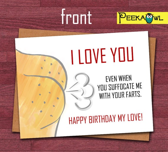 Instant Download Funny Birthday Card Boyfriend Husband - Etsy