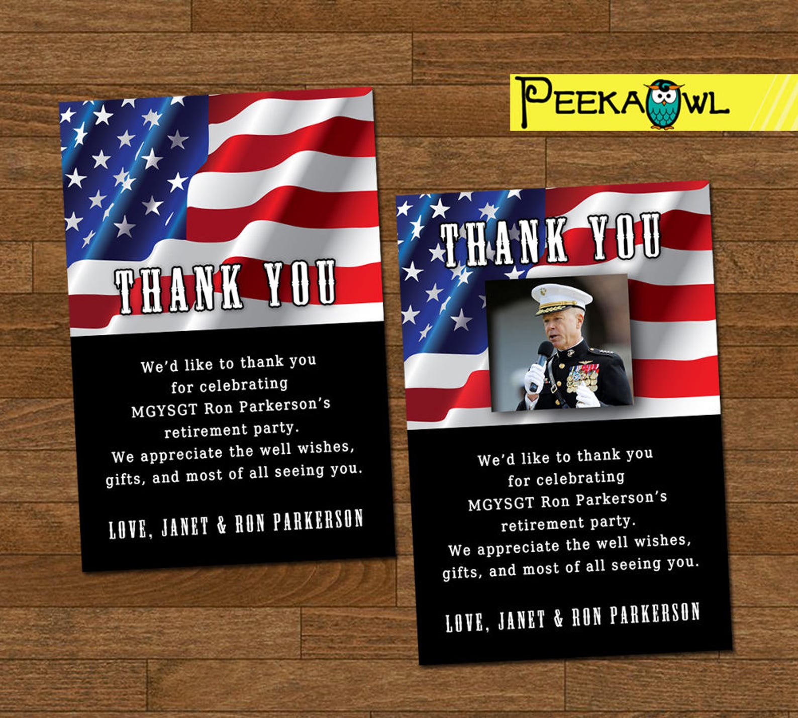 military-retirement-thank-you-cards-printable-military-thank-etsy