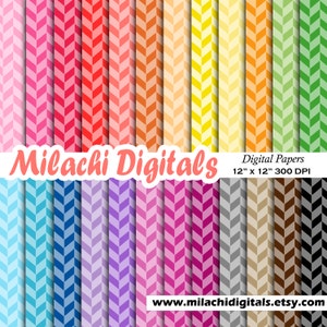 Digitalt fiskbenspapper, scrapbookingpapper, tapeter, bakgrund, kommersiellt bruk - M491