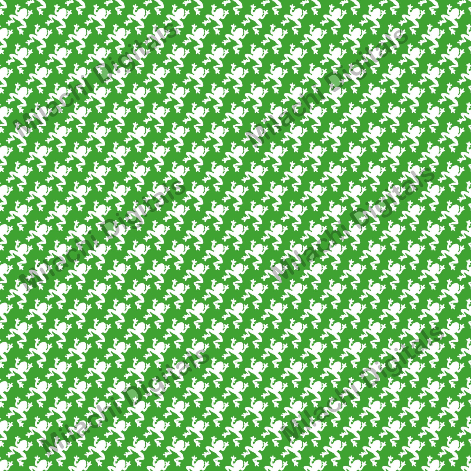 Frog Digital Paper Frog Scrapbook Papers Frog Wallpaper Etsy