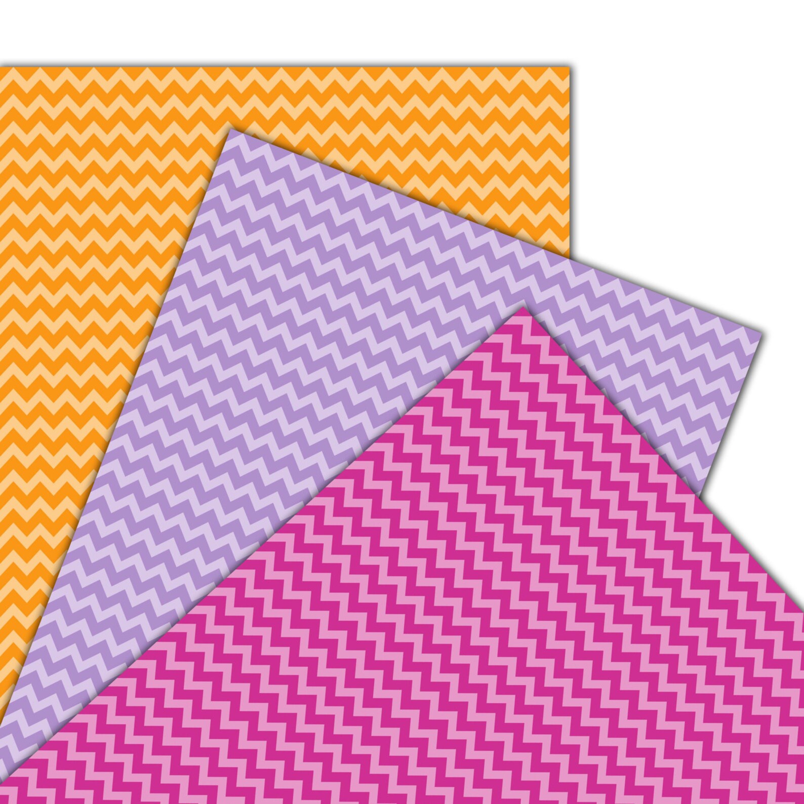 Chevron Digital Paper, 8.5" X 11" Scrapbook Papers, Zig Zag Wallpaper ...