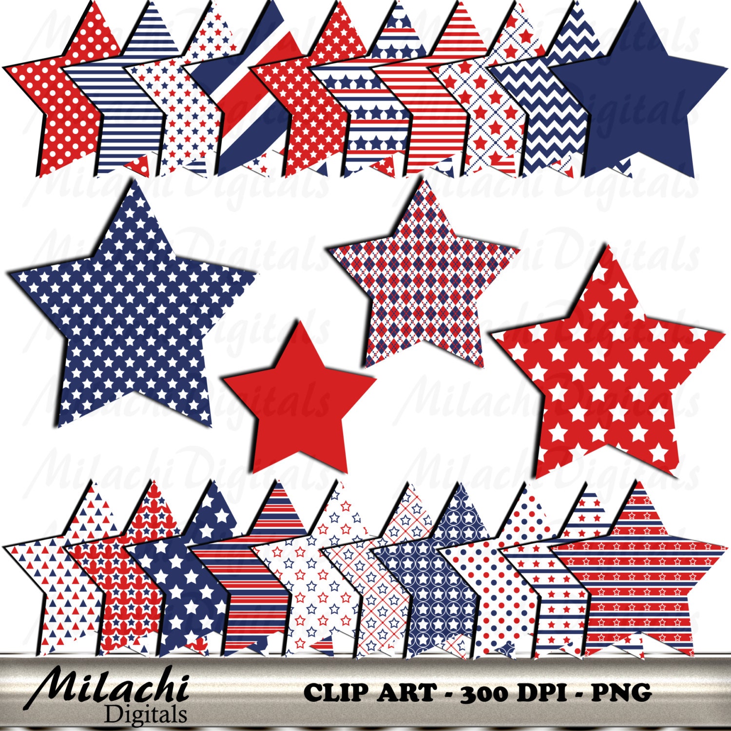Clipart Stars Stripes
