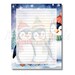 Penguins Printable Writing Paper Stationery, Christmas Digital Paper ...