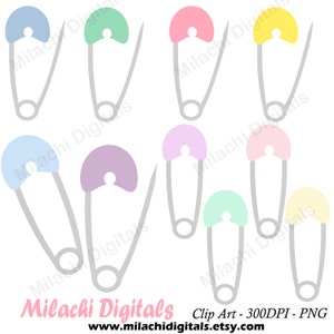 Baby, baby shower, diaper, pin, safety pin icon - Download on