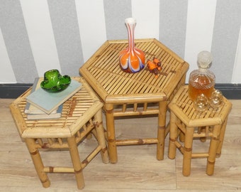 bamboo nesting tables