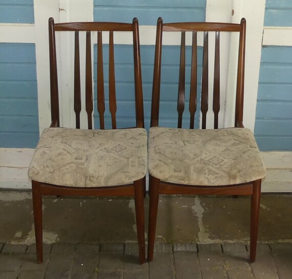 For RESTORATION 60s Dining Chair SET of 2 Mid Century Retro Sixties Vintage DIY Etsy Canada