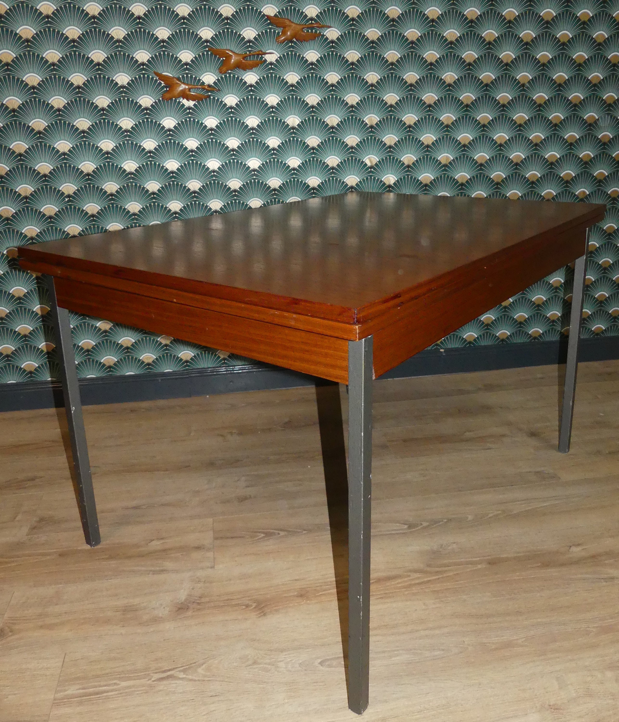 1960er Tisch Esstisch 80x120 ausziehbar 202cm mid century 60er | Etsy