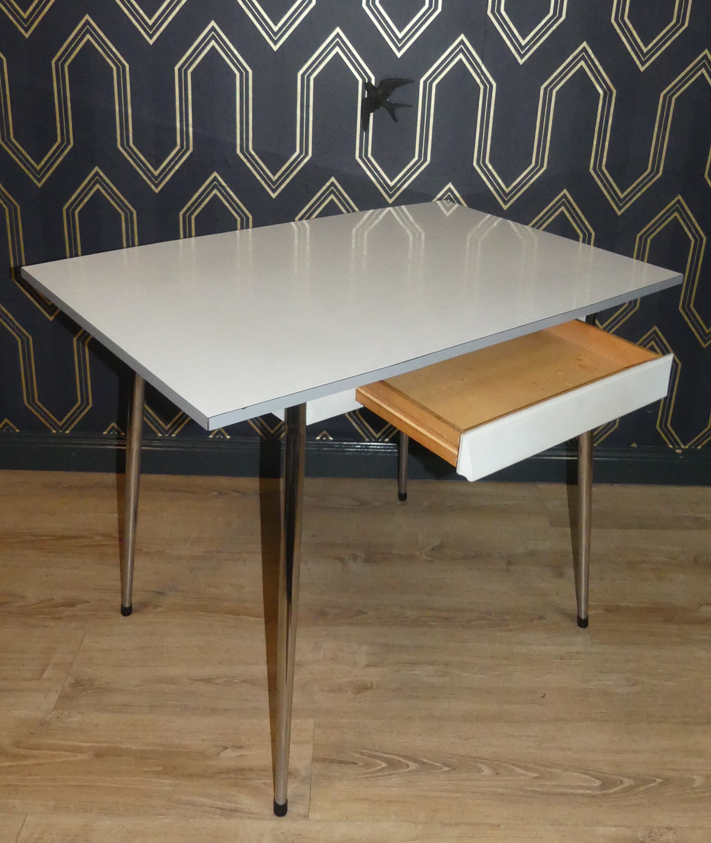 50er 60er Jahre Küchentisch Chrom Tisch Resopal 63x94 Esstisch | Etsy