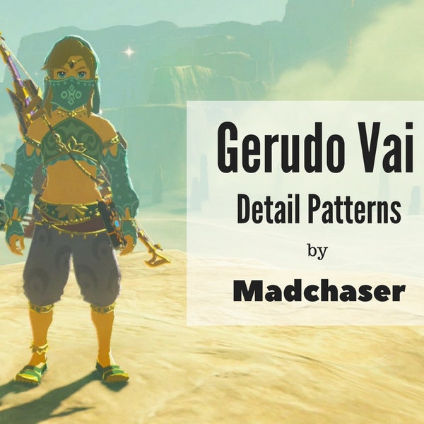 Gerudo Vai Link Detail Patterns