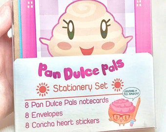 Pan Dulce Pals Stationery Set