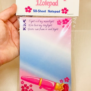 Magical Girl Notepad (50-Sheet)