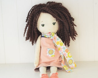 Solea fabric doll pdf pattern/tutorial // Make your own rag doll // Ragdoll pattern // Doll Making Project // Cloth Doll Pattern //Solipandi