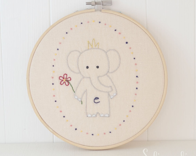 Little Fox, Hand Embroidery PDF Pattern - Instand Digital Download ...