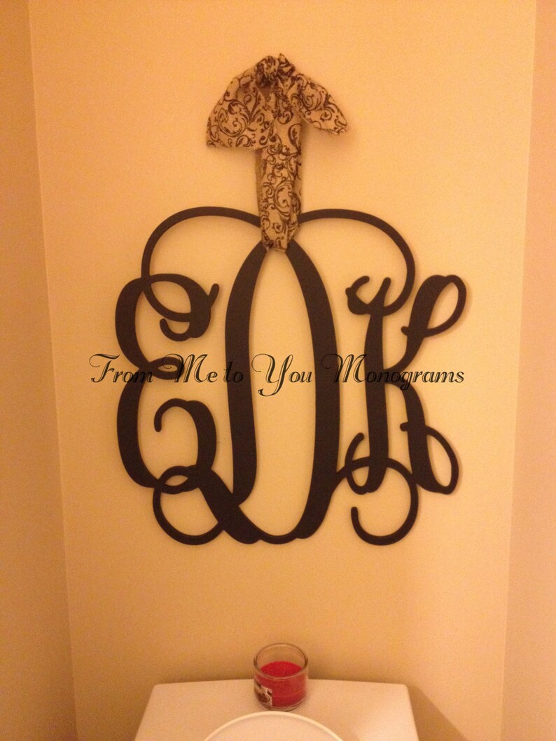 Wooden Monogram Monogram Wall Hanging Wedding Monogram Etsy