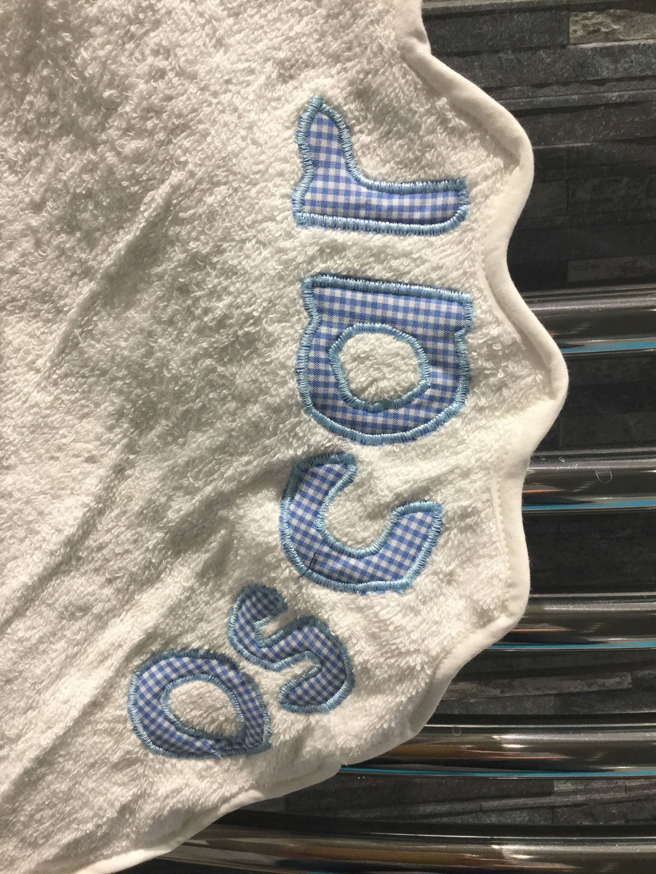 Personalised Baby Bathrobe Infant Bath robe towelling robe Etsy