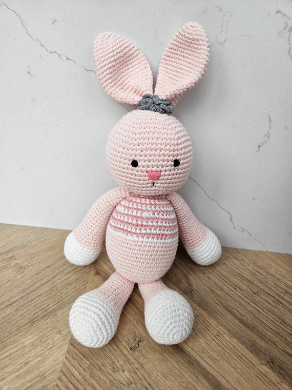 Handmade Light Pink Bunny Rabbit Handmade Light Pink Bunny Rabbit