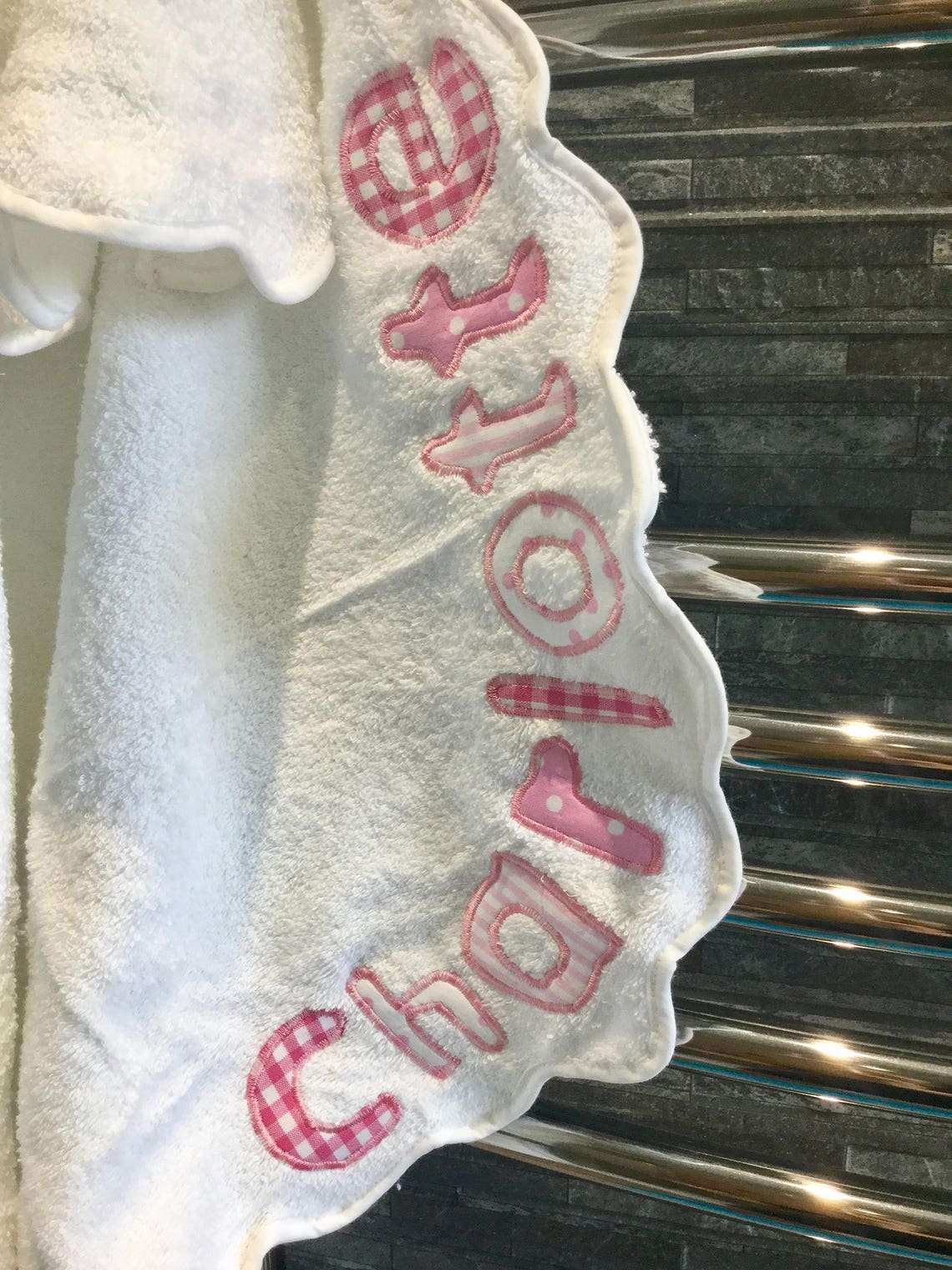 Personalised Baby Bathrobe Infant Bath robe towelling robe Etsy