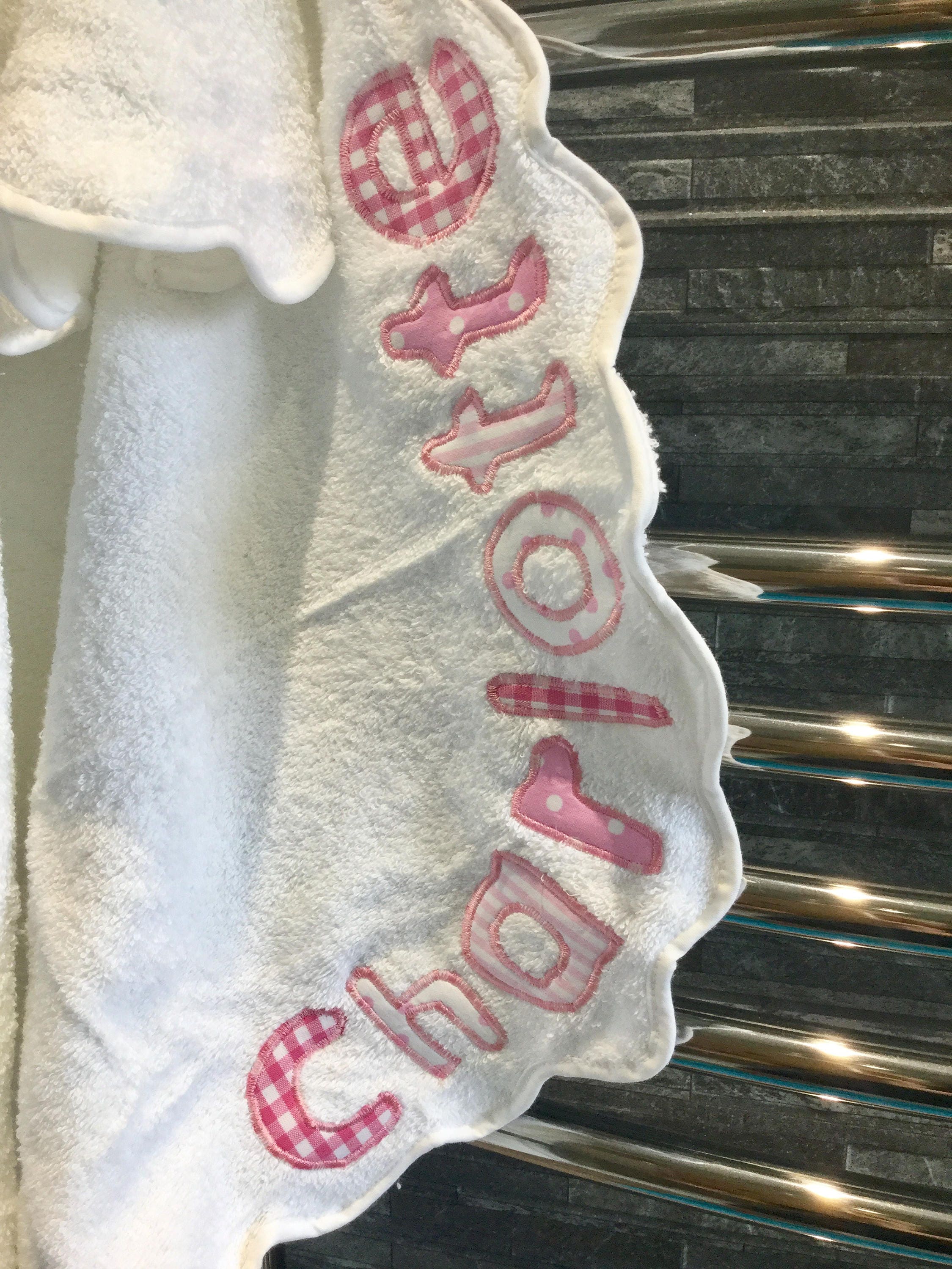 personalised toweling robe