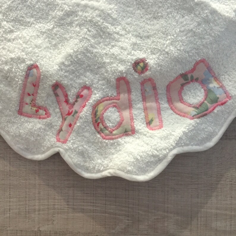 Personalised Baby Bathrobe Infant Bath robe name Etsy