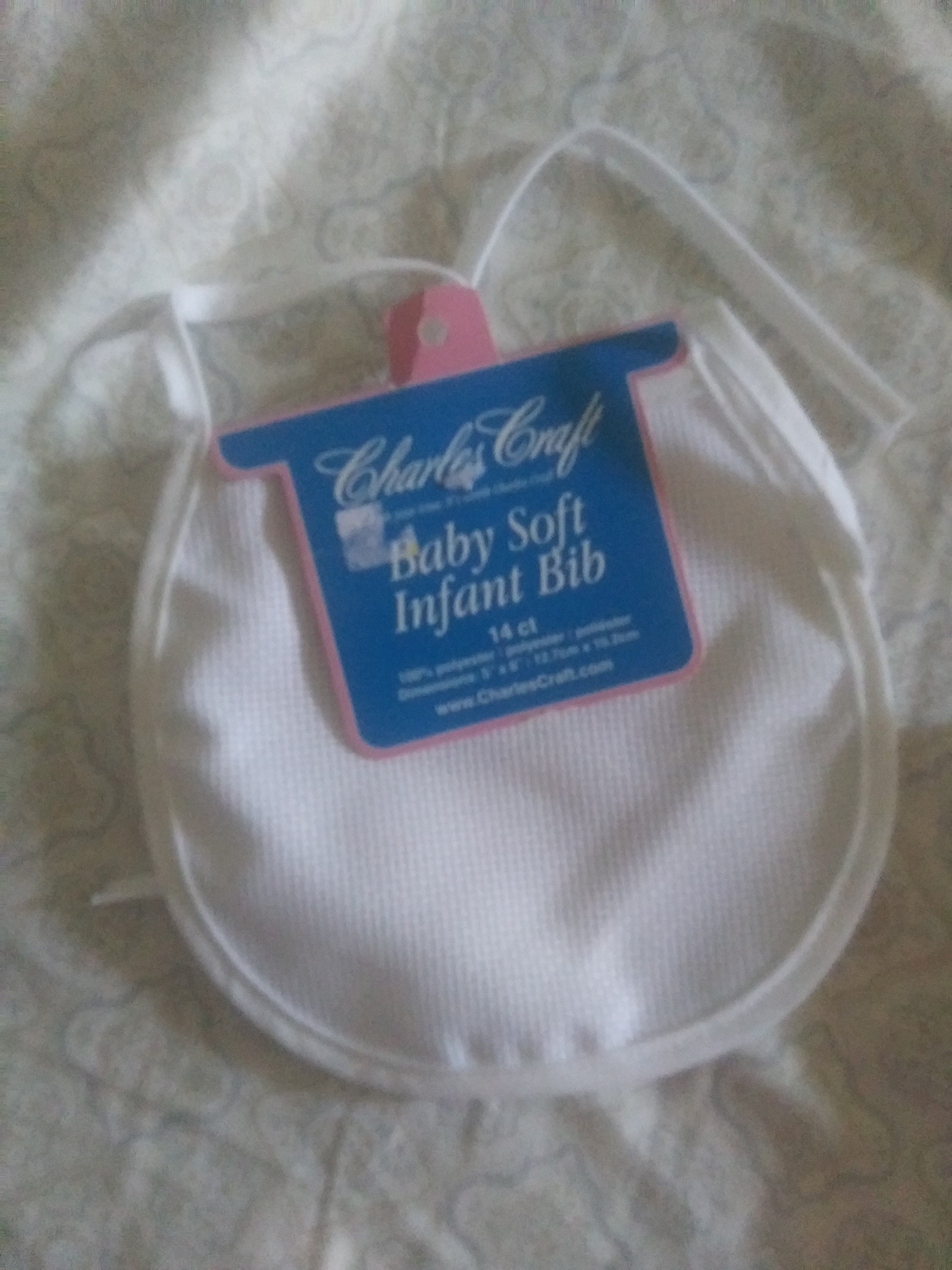 Charles Craft Counted cross stitch baby bibs Etsy