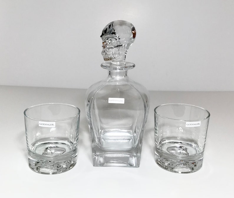 Godinger Skullary Crystal Decanter - Thumbnail 4