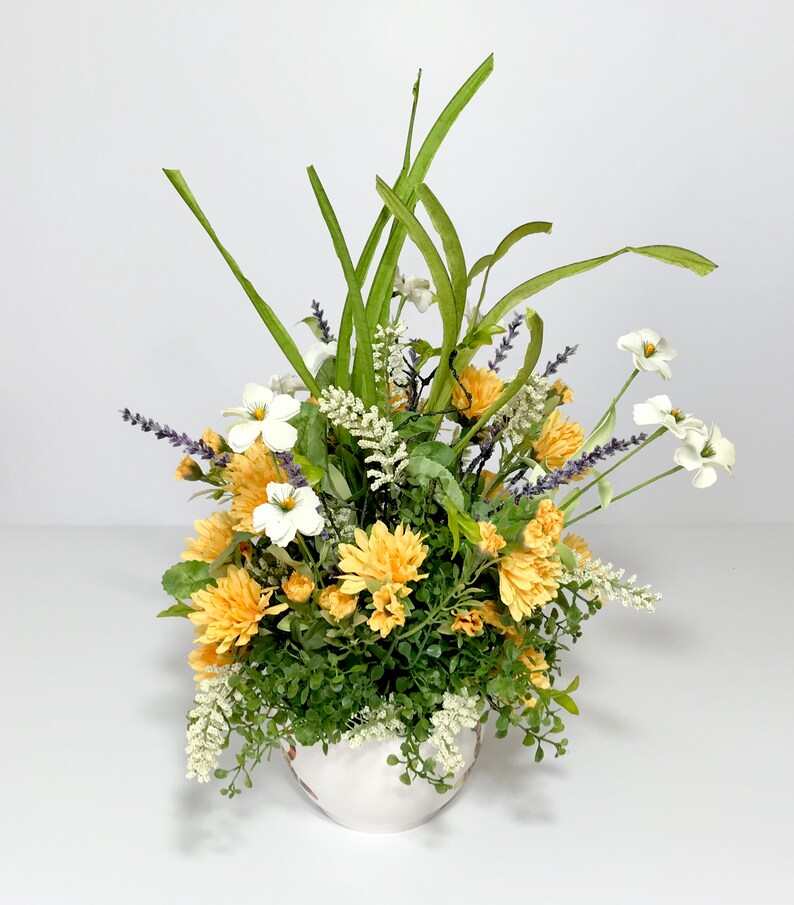 Ceramic Cat Lovers Bowl Floral Arrangement Novelty Flower | Etsy