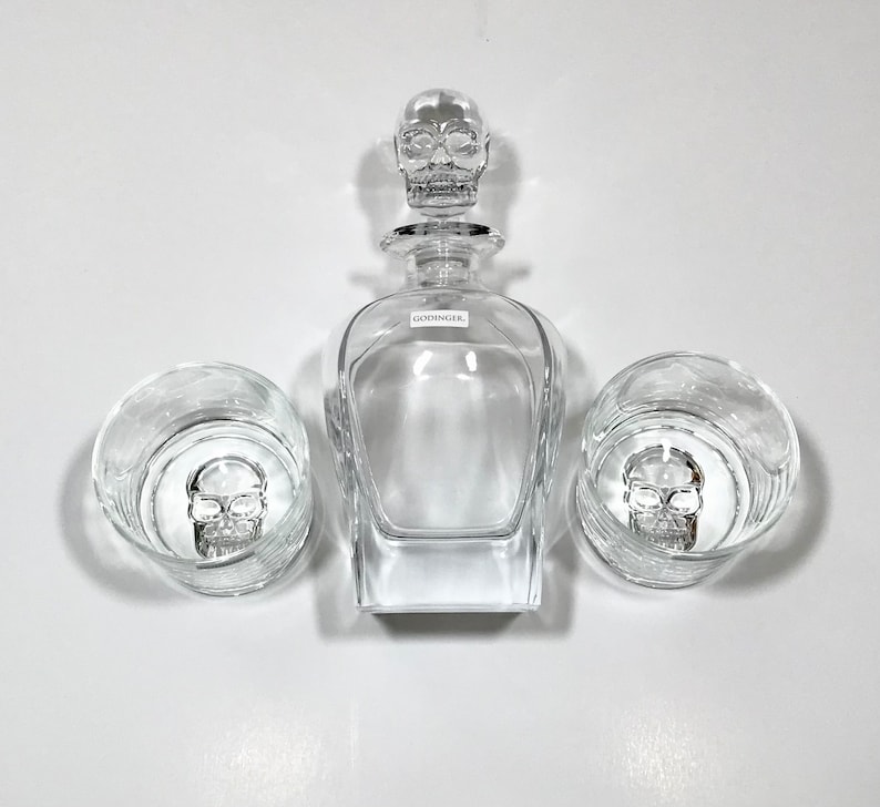 Godinger Skullary Crystal Decanter - Thumbnail 2