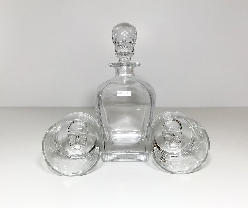 Godinger Skullary Crystal Decanter