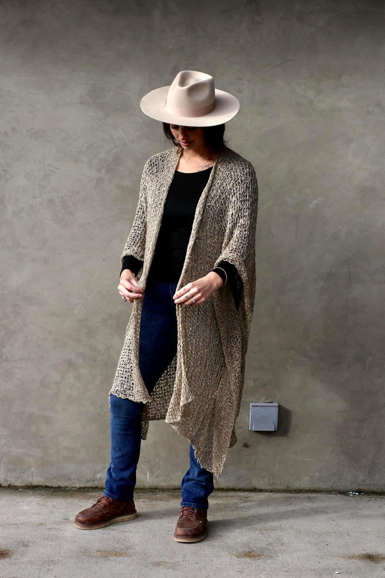 Athena Knit Shawl: Knit Poncho Ruana Boho Beach Cover-up, Lightweight ...