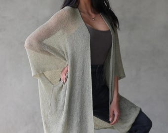 Mesh Knit Shawl PRICE Drop Boho Beach Cover Up, Lightweight Acrylic