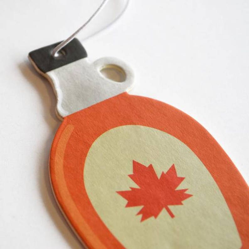 Maple Syrup Car Air Freshener Scented Air Freshener Car Etsy